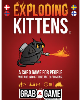 EXPLODING KITTENS GRAB & GAME KORTTIPELI Main Image