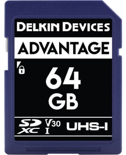 DELKIN SD ADVANTAGE 660X UHS-I U3 (V3 Main Image
