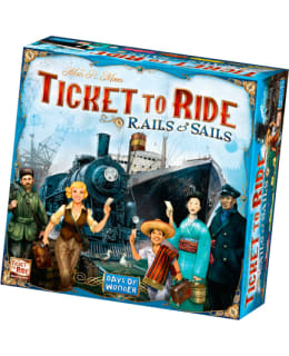 TICKET TO RIDE RAILS & SAILS LAUTAPELI Main Image
