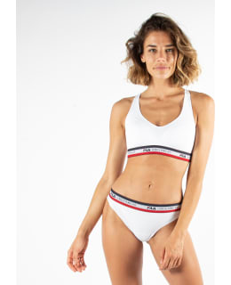 FILA WOMAN BRAZILIAN FU6089 WHITE M Main Image