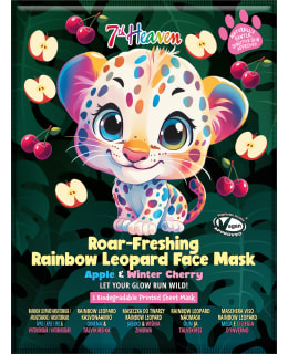 7TH HEAVEN RAINBOW LEOPARD FACE MASK Main Image