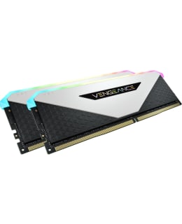 Corsair Vengeance RGB RT White 32GB (2x16GB kit) 3600MHz DDR4 DIMM muisti Main Image