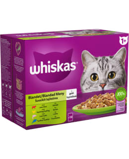 WHISKAS 1+ 12X85G SUOSIKIT LAJ. HYYTEL. Main Image