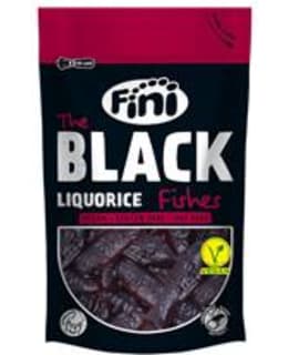 FINI BLACK LIQUIRICE 180 G LAKRITSIKALA Main Image