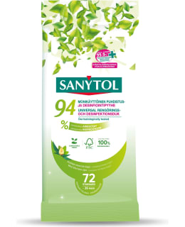 SANYTOL 72KPL PUHD- JA DESINFIOINTIPYYHE Main Image