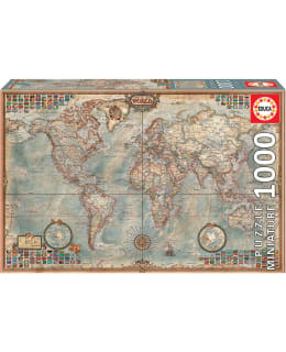 EDUCA POLITICAL MAP OF THE WORLD 1000P Main Image