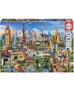 EDUCA EUROPE LANDMARKS 2000P PALAPELI Main Image