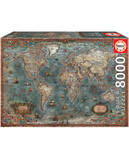Educa Historical World Maps 8000p palapeli Main Image