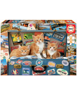 EDUCA TRAVELLING KITTENS 200P PALAPELI Main Image