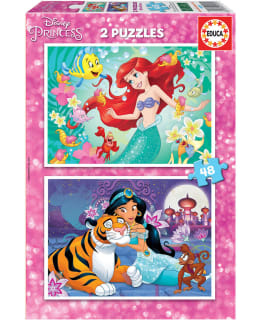 EDUCA DISNEY ARIEL AND JASMIN 2X48P Main Image