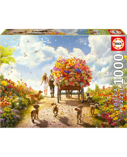 EDUCA CARRYING FLOWERS 1000P PALAPELI Main Image
