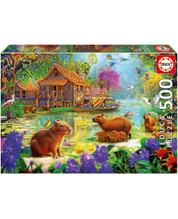 EDUCA CAPYBARA VILLAGE 500P PALAPELI Main Image