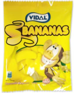 VIDAL BANANAS VAAHTOMAKEISET 90G Main Image