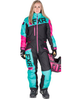 FXR W SQUADRON MONOSUIT BK/MINT/PINK 6 Main Image
