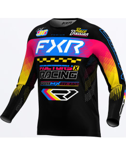FXR PO.GLA MX AJOPAI BLACK/BLUE/RAZZ 2XL Main Image
