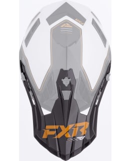 FXR HELIUM MX CAR.HELMET PEAK GOLD/WH OS Main Image