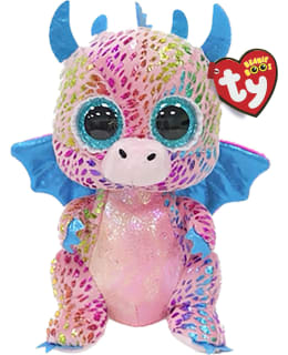 TY 37346 FLINT PURPLE DRAGON 15CM PEHMO Main Image