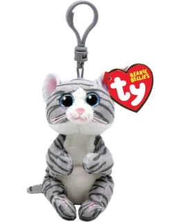 TY 43100 MITZI GREY TABBY CAT CLIP Main Image