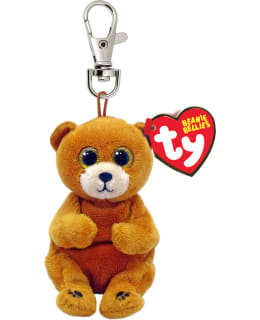 TY 43103 DUNCAN BROWN BEAR CLIP PEHMO Main Image