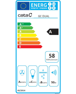 CATA GC DUAL A 45 XGWH/D HOOD A CANOPY Main Image