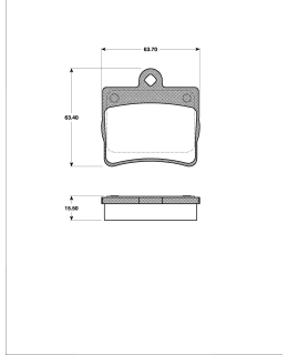 Roadhouse 2630-00 Brake disc set, Taka Main Image