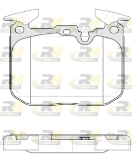 Roadhouse 21491-10 Brake disc set, Front Main Image