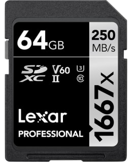LEXAR PRO 1667X SDXC UHS-II U3 (V60) R Main Image