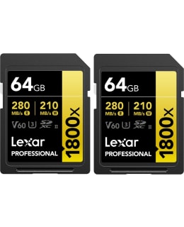 LEXAR 121388 SDXC PRO 1800X U3 UHS-II R2 Main Image