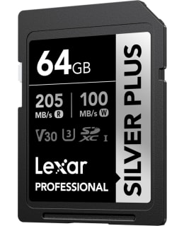 LEXAR 128079 SDXC PROFESSIONAL SILVER PL Main Image