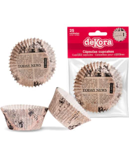 DEKORA SANOMALEHTI MUFFINSIVUOKA Main Image