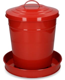 Poultry feeder metal 6 kg red Main Image