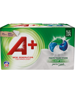 A+ ACTIVE4 WHITE 20PCS LAUNDRY CAPS Main Image