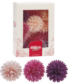 DEKORA DAHLIA 12 KPL SYÖTÄVÄ KORISTE Main Image