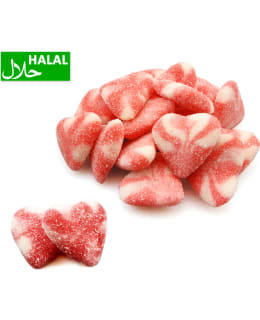 SUGARED STRAWBERRY HEART 1 KG Main Image