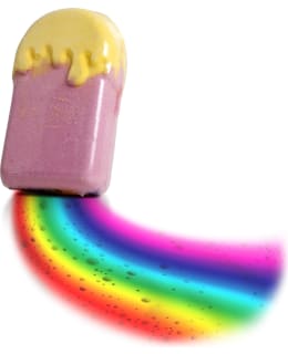 MANSIKKAJÄÄTELÖ 150 G KYLPYPOMMI Main Image