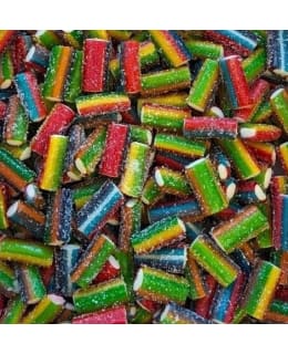 MINI SOUR RAINBOW FILLED PENCILS 1 KG Main Image