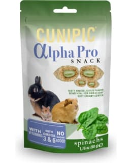 CUNIPIC ALPHA PRO SNACK PINAATTI 50G Main Image