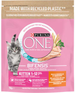PURINA ONE 750G KITTEN KANAA JA TÄYSJYV. Main Image