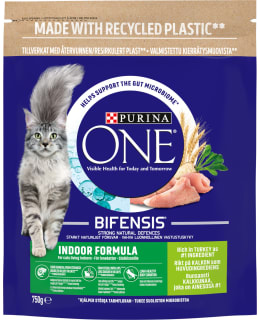 PURINA ONE 750G INDOOR TURKEY  CAT FOOD Main Image