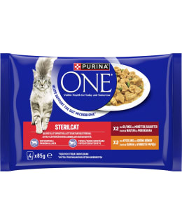 PURINA ONE 4X85 G STERILCAT MINIFILETS Main Image