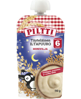 Piltti Täyteläinen Monivilja 6kk 110g iltapuuro Main Image