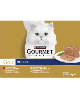 GOURMET GOLD 24X85G MOUSSE ASSORTMENT Main Image