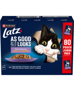 Agail Latz Agail 80 x 85 g Mixed Selection lajitelma hyytelössä 4 varianttia ...