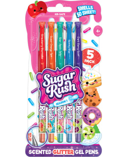 SUGAR RUSH 5KPL GLITTER GEELIKYNÄT Main Image