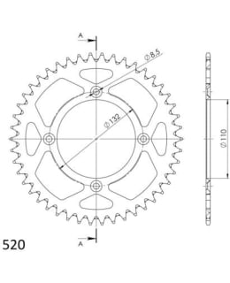 SUPERSPROX 27-3-720-46-0 ALUMIINI TAKARA Main Image