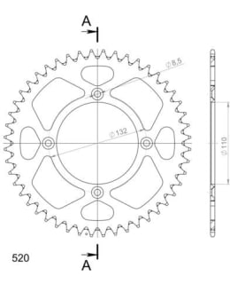 SUPERSPROX 27-3-720-48-0 ALUMIINI TAKARA Main Image