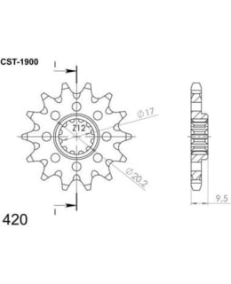 SUPERSPROX 27-1-1900-13 ETURATAS KTM SX6 Main Image