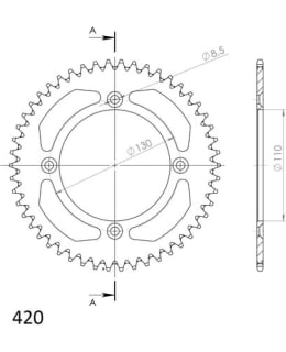 SUPERSPROX 27-3-209-52-0 ALUMIINI TAKARA Main Image