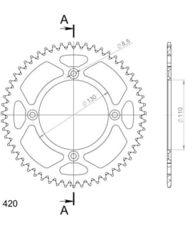 SUPERSPROX 27-3-209-55-0 ALUMIINI TAKARA Main Image