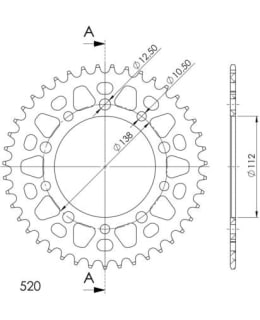 SUPERSPROX 27-3-1303-43-0 ALU TAKARATAS Main Image